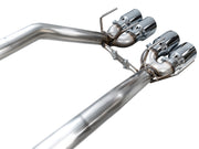 AWE Tuning 05-07 C6 Chevrolet Corvette 6.0L Track Edition Axle-Back Exhaust w/ Chrome Silver Tips AWE Tuning Axle Back
