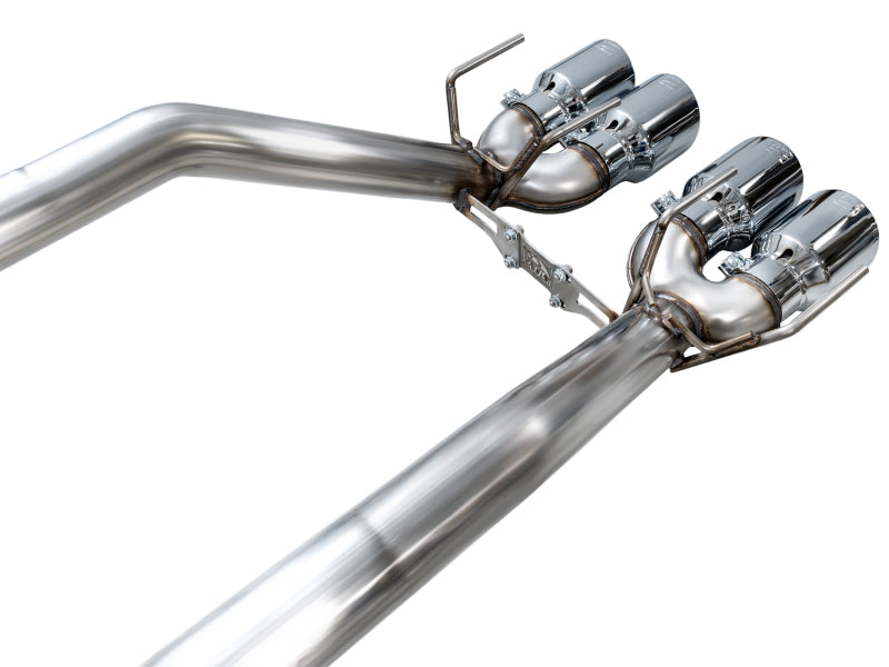 AWE Tuning 05-07 C6 Chevrolet Corvette 6.0L Track Edition Axle-Back Exhaust w/ Chrome Silver Tips AWE Tuning Axle Back