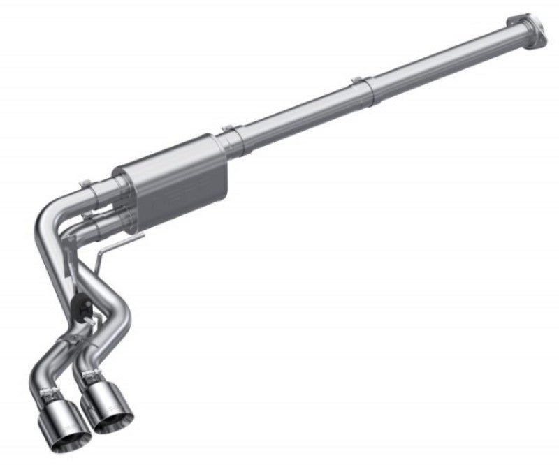 MBRP 2021 Ford F-150 2.7L EcoBoost / 3.5L EcoBoost / 5.0L 3in Cat Back Single Side Exit Alum MBRP Catback