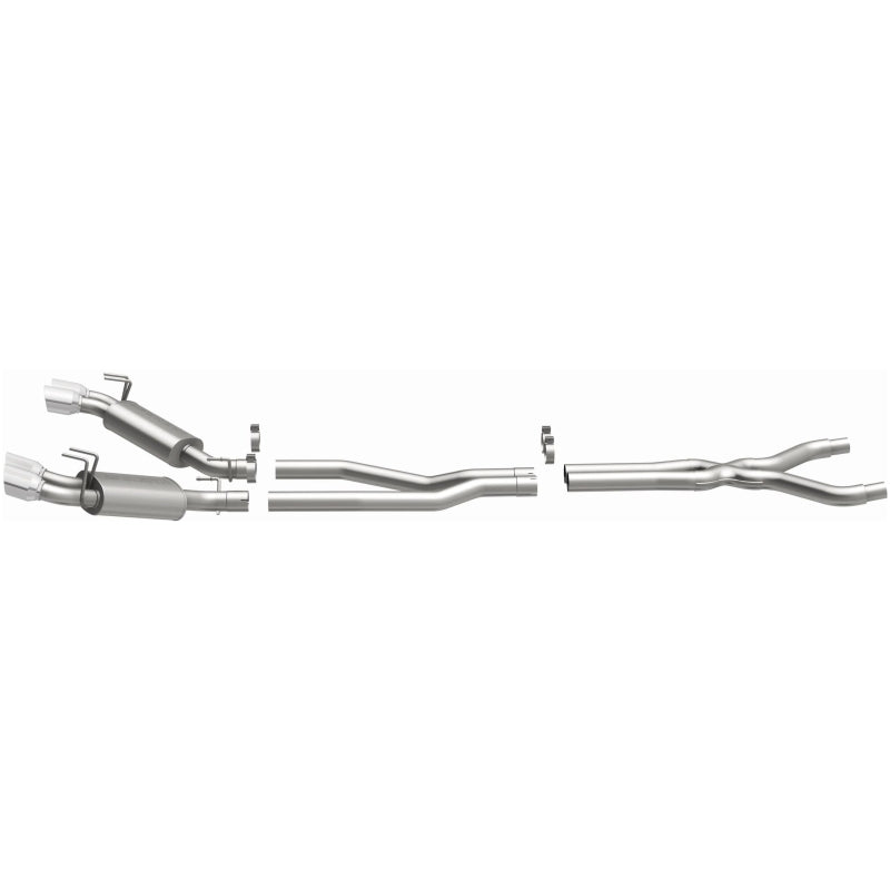 MagnaFlow 13 Chevy Camaro V8 6.2L S/C Quad Split Rear Exit Cat Back Perf Exhaust Magnaflow Catback