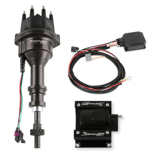 Sniper EFI HyperSpark 2 Ignition System - FORD SMALL BLOCK (351W) - Black VK020302BK HOLLEY Autoparts