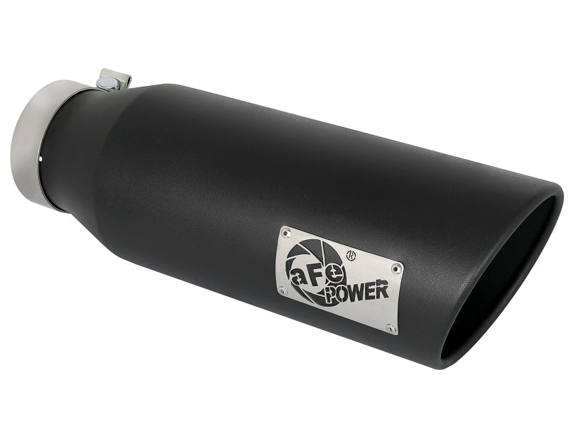 aFe MACH Force-Xp Universal Exhaust Tip 4 IN Inlet x 6 IN Outlet x 18 IN L aFe Tips