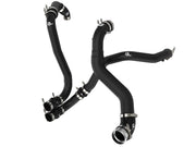 aFe BladeRunner 21-22 Ford F-150 Ecoboost V6-3.5L(tt) Aluminum Hot and Cold Charge Pipe Kit Black aFe Intercoolers