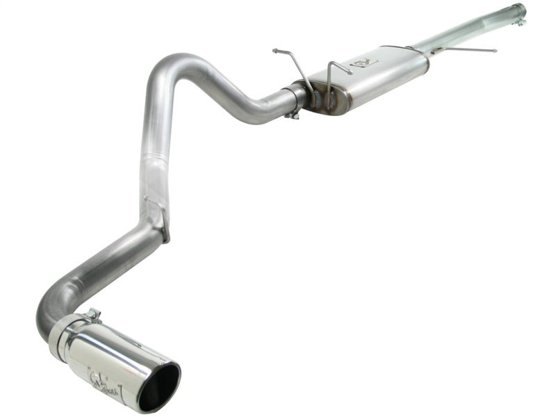 aFe MACHForce XP Exhaust Cat-Back 3in SS-409 w/ Polished Tip 97-03 Ford F-150 V8 4.6/5.4L aFe Catback