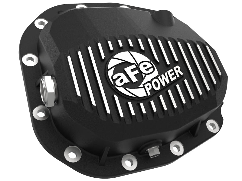 aFe Pro Series Rear Differential Cover Black w/ Fins 15-19 Ford F-150 (w/ Super 8.8 Rear Axles) aFe Diff Covers