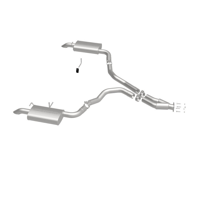 MagnaFlow 75-79 Chevy Corvette V8 5.7L Dual Split Rear Exit Stainless Cat-Back Perf Exhaust Magnaflow Catback