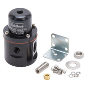 Edelbrock Fuel Pressure Regulator Carbureted 160 GPH 5-10 PSI 3/8In In/Out 3/8In Return Black Edelbrock Fuel Pressure Regulators