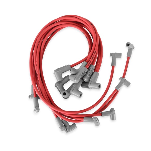 Red Super Conductor Big Block Chevy for use with Low Profile Distributor 31299 MSD Autoparts