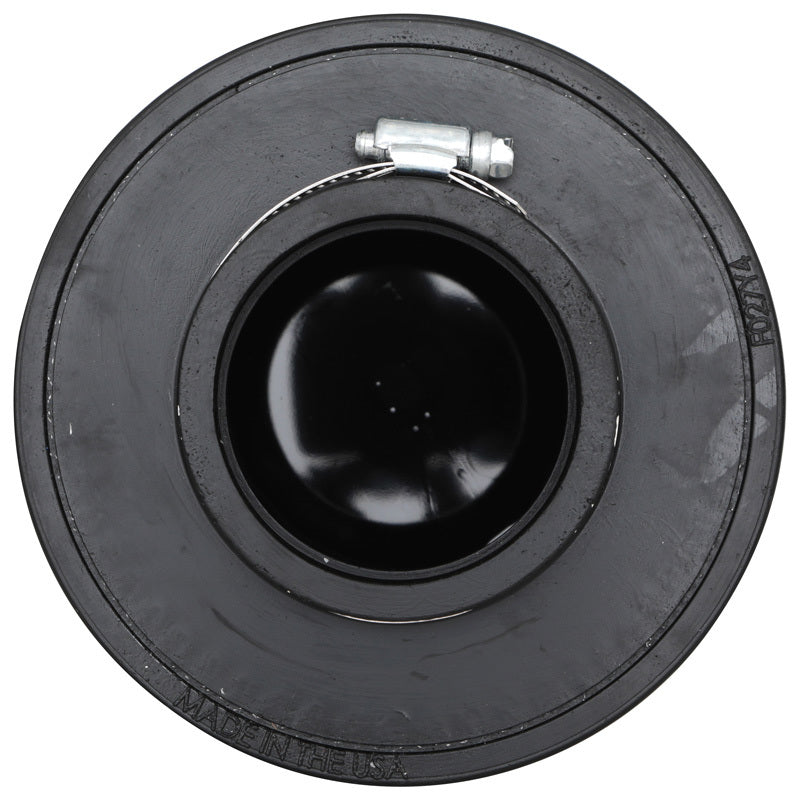 K&N Universal Clamp-On Air Filter 2.75in Flange ID x 5.875in Base OD x 4.5in Top OD x 5in Height K&N Engineering Air Filters - Universal Fit