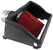 Spectre 15-18 Ford F150 2.7L/3.5L F/I Air Intake Kit - Polished w/Red Filter Spectre Cold Air Intakes