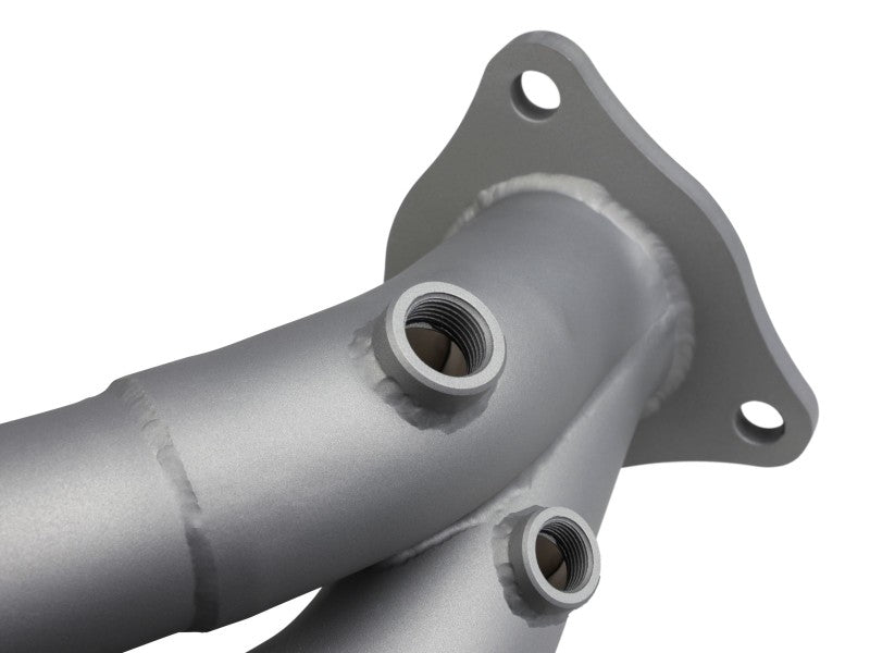 aFe Twisted 304SS Header 2020 Chevy Corvette (C8) 6.2L V8 - Titanium Ceramic Coated aFe Headers & Manifolds