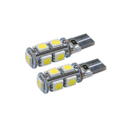 Oracle T10 9 LED 3 Chip SMD Bulbs (Pair) - Cool White ORACLE Lighting Bulbs