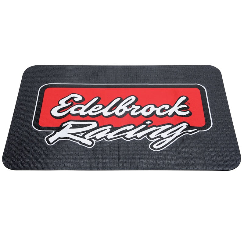 Edelbrock Racing Fender Cover - PVC Foam Mat - 2 Color Printed Edelbrock Racing Logo Edelbrock Hardware Kits - Other