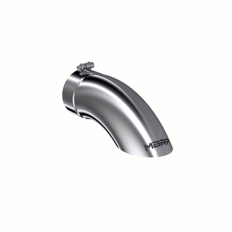MBRP Universal Tip 5 O.D. Turn Down 5 inlet 14 length MBRP Steel Tubing