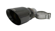 Corsa Single Universal 2.5in Inlet / 4in Outlet Black PVD Pro-Series Tip Kit CORSA Performance Tips
