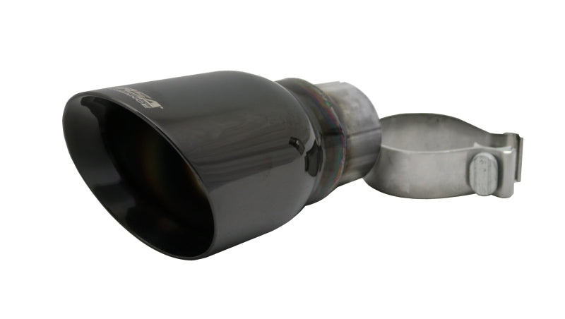Corsa Single Universal 2.5in Inlet / 4in Outlet Black PVD Pro-Series Tip Kit CORSA Performance Tips