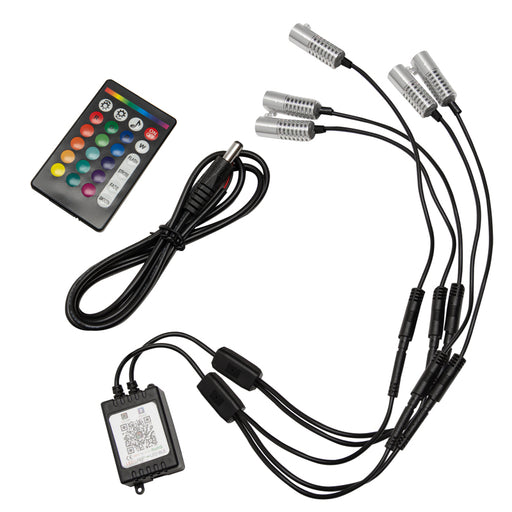 Oracle Fiber Optic LED Light Head - ColorSHIFT (4PCS) - ColorSHIFT ORACLE Lighting Light Accessories and Wiring