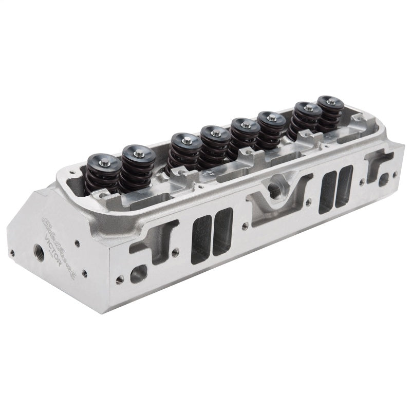 Edelbrock Cylinder Head SB Chrysler Victor In-Line 16 Complete w/ Solid Roller Springs Edelbrock Heads