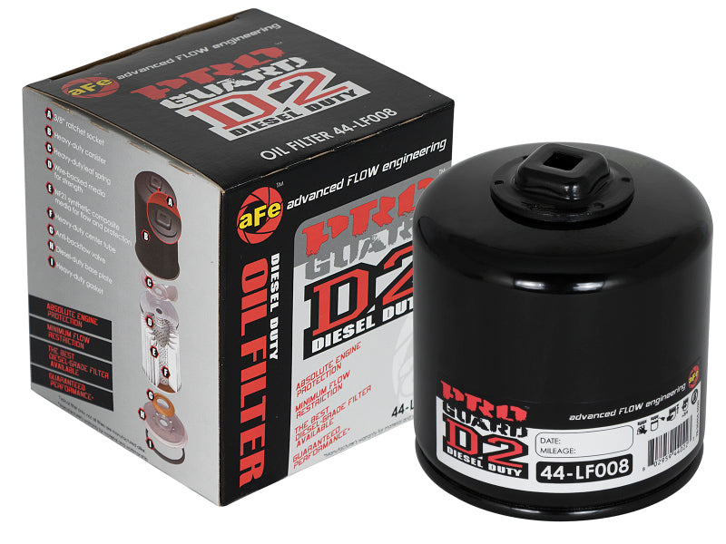aFe ProGuard D2 Fluid Filters Oil F/F OIL Ford Trucks 93-11 V8-4.6L/5.4L/5.8L aFe Oil Filters
