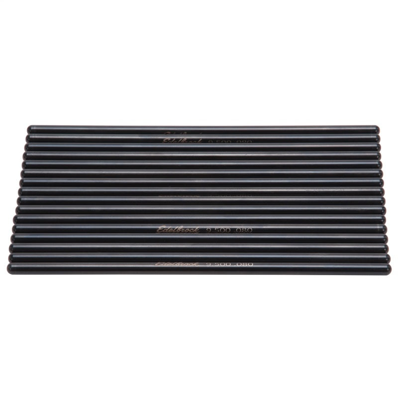 Edelbrock Pushrod Set Flat Tappet Applications Ford 351M/400 9 508In Long Edelbrock Push Rods