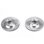 Power Stop 97-05 Buick Century Front Evolution Drilled & Slotted Rotors - Pair PowerStop Brake Rotors - Slot & Drilled