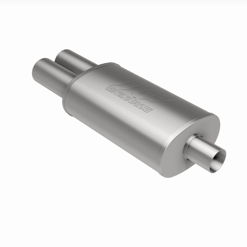 MagnaFlow Muffler W/Tip Mag SS 14X5X8 2.25/3 Magnaflow Muffler