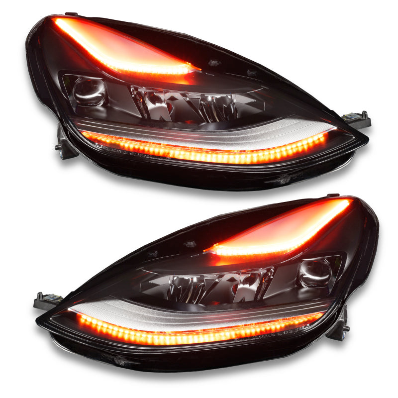 Oracle 2021+ Tesla Model 3 Dynamic ColorSHIFT Headlight DRL Upgrade Kit ORACLE Lighting Headlights