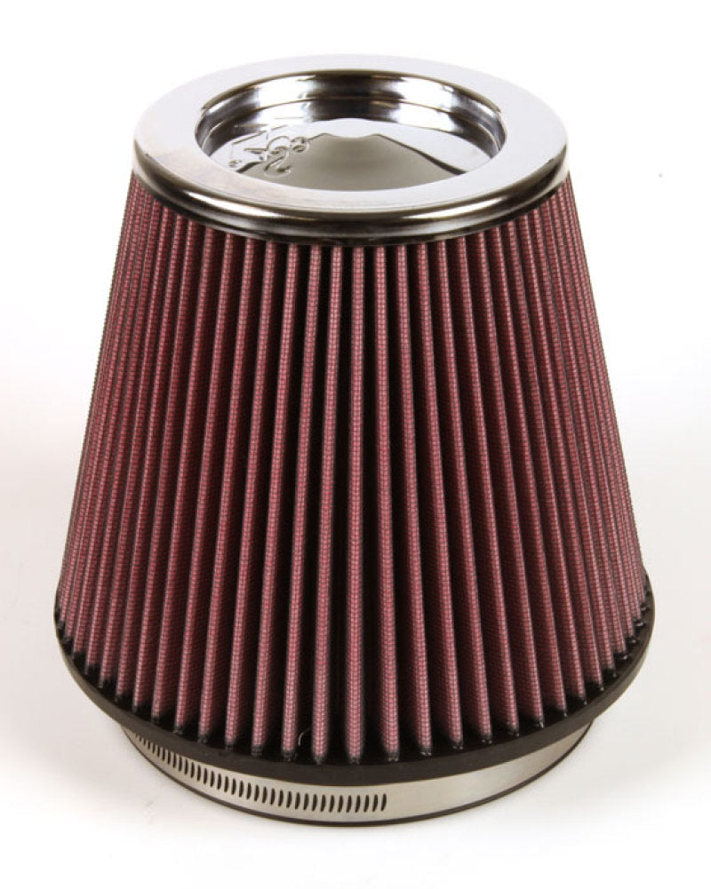 K&N Round Tapered Universal Air Filter 6in Flange ID x 7.5in Base OD x 5in Top OD x 6.5in Height K&N Engineering Air Filters - Universal Fit