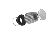 K&N Universal Chrome Filter 1 3/8 inch FLG / 2 1/2 inch Base / 2 inch Top / 2 1/4 inch Height K&N Engineering Air Filters - Universal Fit