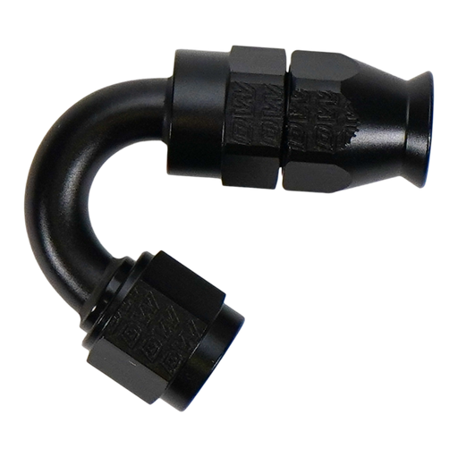 DeatschWerks 6AN Female Flare Swivel (Incl Ferule/Olive) 150-degree Hose End PTFE DeatschWerks Fittings