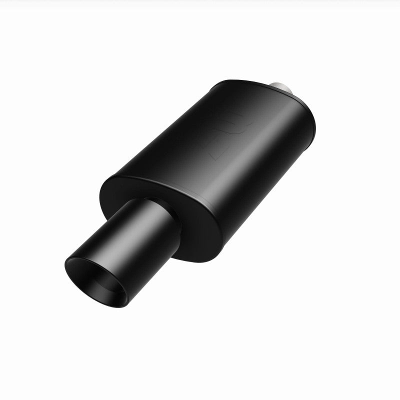 MagnaFlow Muffler with Tip Mag Blk 14x5x8 2.25/4