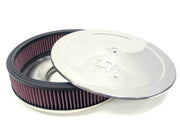 K&N Marine 8in ID x 9in OD x 3in H Round Straight Flame Arrestor K&N Engineering Air Filters - Drop In