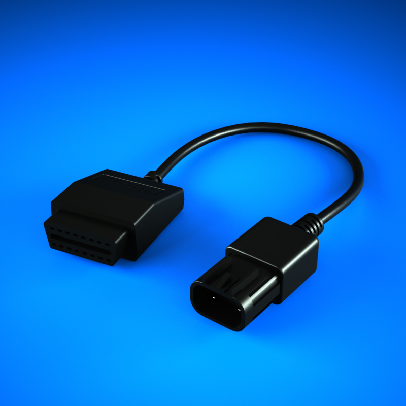 HPT OBDII Adapter Cable - Polaris & Indian HP Tuners Programmer Accessories