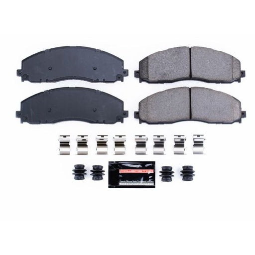 Power Stop 12-19 Ford F-250 Super Duty Front Z23 Evolution Sport Brake Pads w/Hardware PowerStop Brake Pads - Performance