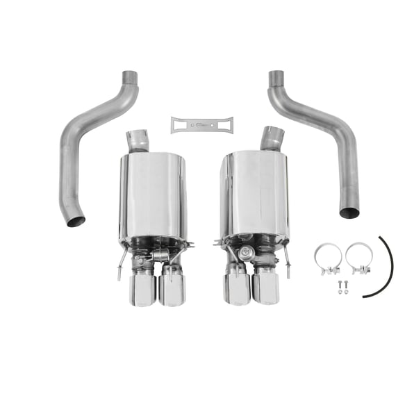 Hooker BlackHeart Axle-Back Exhaust System 70401313-RHKR HOOKER BLACKHEART Autoparts