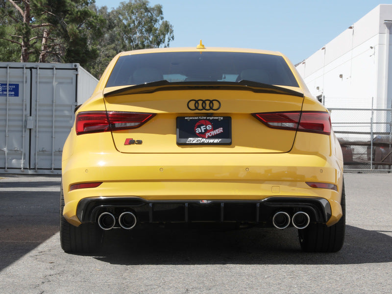aFe MACHForce XP 3in-2.5in 304SS Exhaust Cat-Back 15-20 Audi S3 L4-2.0L (t) - Polished Tips aFe Catback