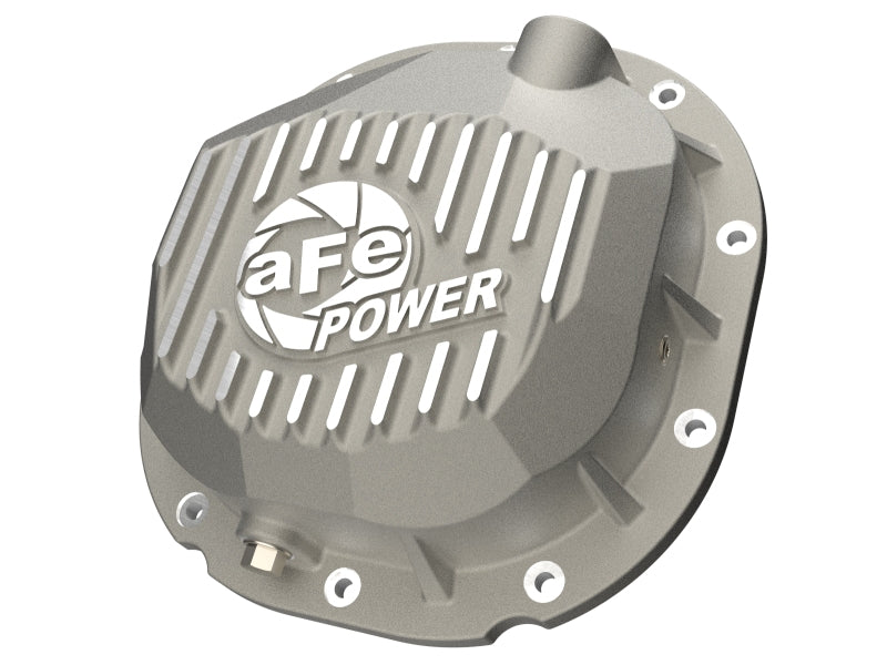 aFe 90-14 Ford F-150 Rear Differential Cover - Raw w/ Machined Fins aFe Diff Covers