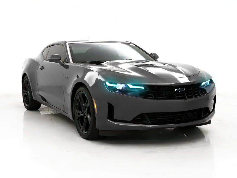 Oracle 19-21 Chevy Camaro LS/LT RGB+A Headlight DRL Kit - ColorSHIFT w/ RF Controller ORACLE Lighting Headlights