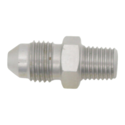 DeatschWerks 3AN Male Flare to 1/16in NPT Male - Anodized Stainless Steel DeatschWerks Fittings