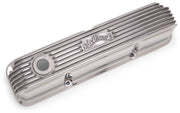 Edelbrock Valve Cover Classic Series Ford 1958-1976 FE V8 Polshed Edelbrock Valve Covers