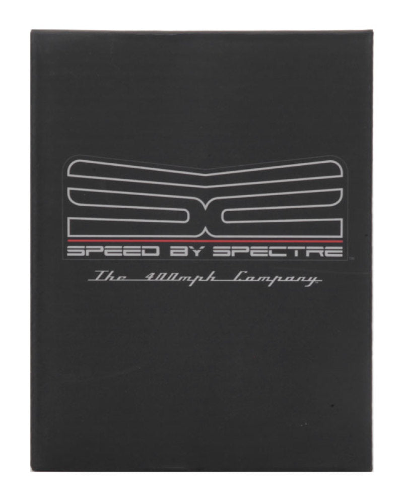 Spectre Universal Tube 4in. OD x 6in. Length Straight - Aluminum Spectre Aluminum Tubing