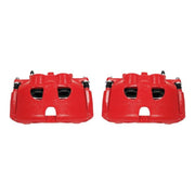 Power Stop 10-17 Ford Expedition Front Red Calipers w/Brackets - Pair PowerStop Brake Calipers - Perf