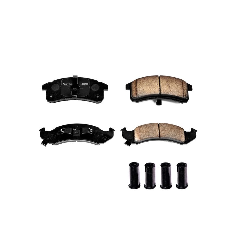 Power Stop 94-99 Buick LeSabre Front Z17 Evolution Ceramic Brake Pads w/Hardware PowerStop Brake Pads - OE