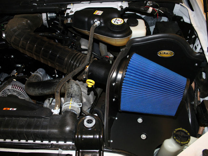 Airaid 05-07 Ford F-250/350 6.8L V-10 CAD Intake System w/o Tube (Dry / Blue Media) Airaid Cold Air Intakes
