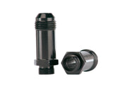 Aeromotive Demon Carb AN-08 to 9/16in x 24 Thread Float Bowl Fitting - Extended Aeromotive Fittings