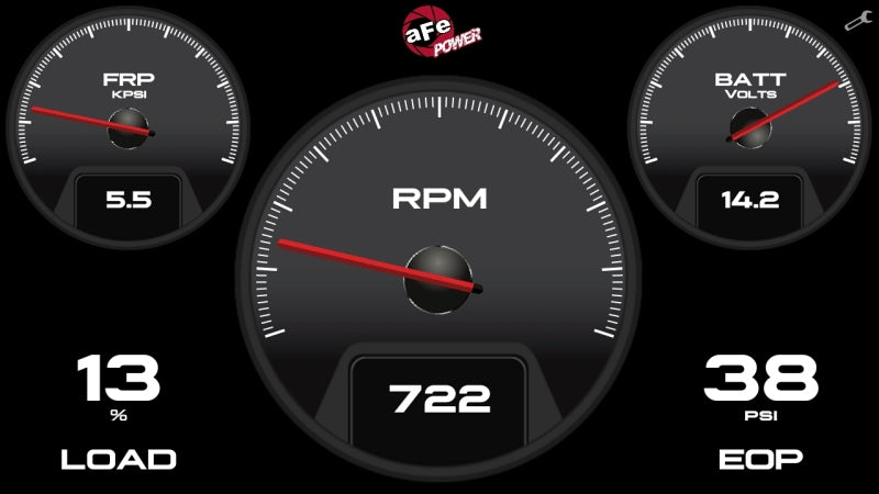 aFe AGD Advanced Gauge Display Digital 5.5in Monitor 08-18 Dodge/RAM/Ford/GM Diesel Trucks aFe Gauges