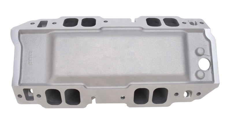 Edelbrock Manifold BBC Short Deck Super Victor 565 Conventional Rect Port Heads Edelbrock Intake Manifolds