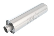 Borla Heavy Duty (Truck) Muffler - 3in Center-Center 24in x 6.75in Round (Notched) Borla Muffler