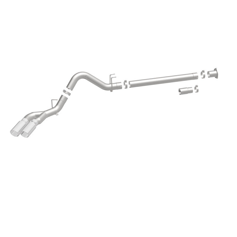 MagnaFlow 08-17 Ford F-250/F-350/F-450 4.6L/6.7 DPF-Back SS 4in Dual Single Passenger Side Rear Exit Magnaflow DPF Back