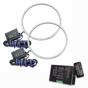Oracle 7in Round Exterior Waterproof LED Halo Kit - ColorSHIFT w/ 2.0 Controller ORACLE Lighting Fog Lights